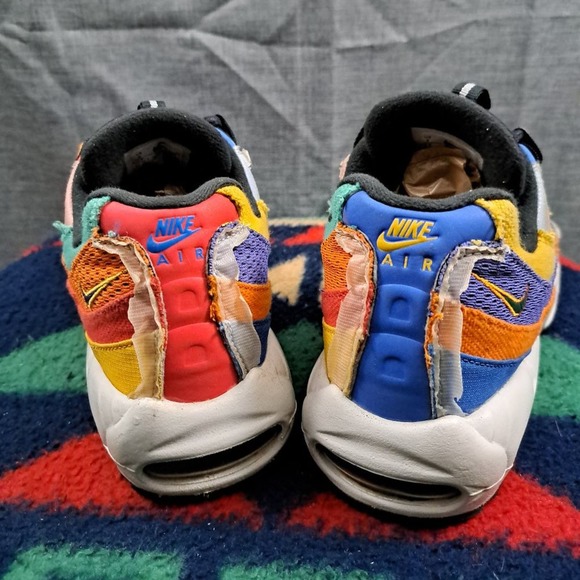 %Nike Air Max 95 Black History Month 2019 Men size 9 CT7435-901 A4 main image 4